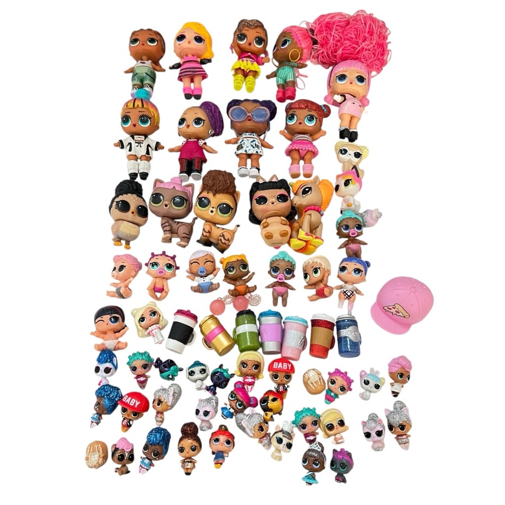 MGA Entertainment LOL Surprise Doll Lot of 67